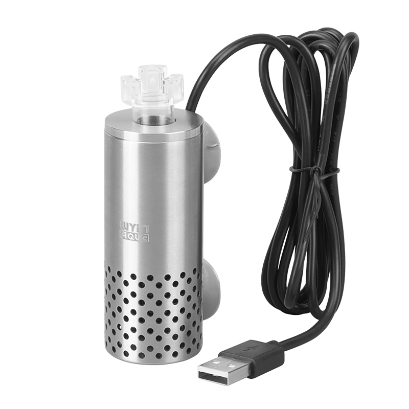 Aquarium Planted Filter - Filtr USB ze stali nierdzewnej, samozasysający,