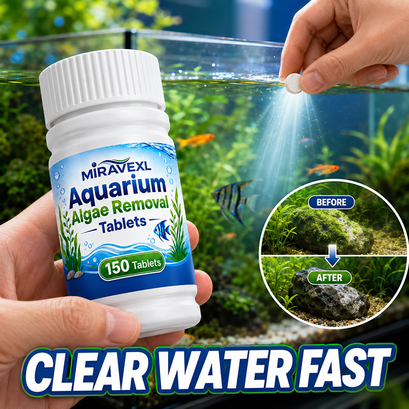 Aquarium Plant Vitamins - MIRAVEXL 150 Tabletki do usuwania alg