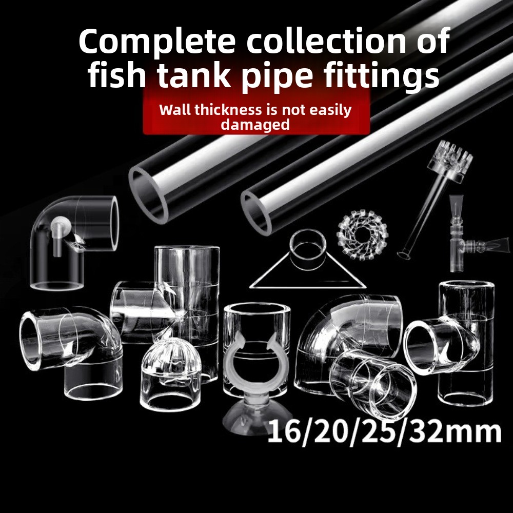 Aquarium Planted Filter - Akrylowy skimmer do akwarium DIY, rura