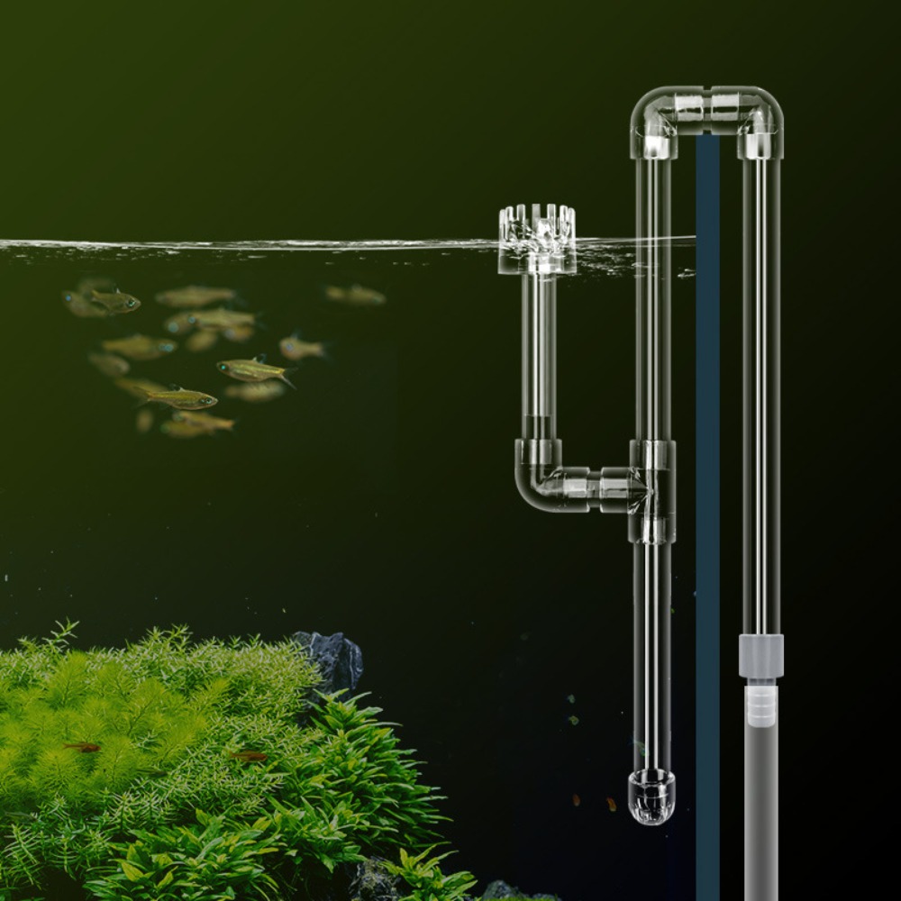 Akrylowy skimmer do akwarium D – Aquarium Planted Filter recenzja i cena